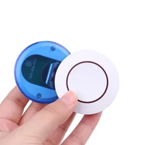 6V 433Mhz Wireless 1 Button Round Remote Control Switch With EV1527 Chip Learning Type Remote Control