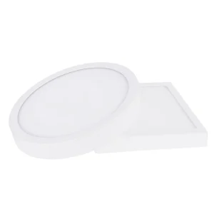6W 12W 18W 24W Square and Round LED Panel Lamp for Home and Office Surface Flush Mount