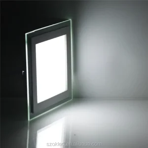 6W 12W 18W SQUARE LED GLASS PANEL LIGHT 10W 15W 20W Change Color LED Panel Light