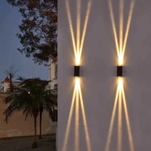 6W 18W Wall Mounted Waterproof Outdoor Wall Lights for Garden House IP65 Waterproof Wall Light