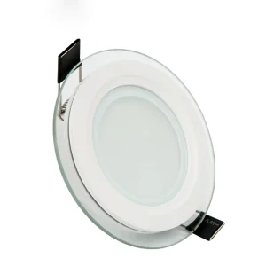 6w 12w 18w Led Panel Downlight square Glass Cover Lights High Bright Ceiling Recessed Lamps Ac85 265V