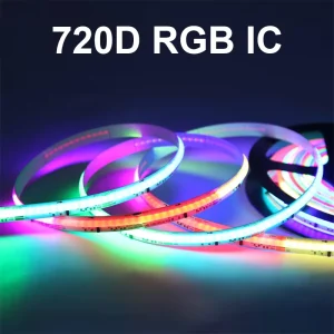 720leds Pixel Dream Color LED Strip 24V 10MM PCB Width 19W M Sequential Color Effect Light for KTV Entertainment Space Decor