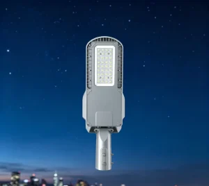 75W LED Motion Sensor Outdoor Street Lamp AC 220V Smart Compatibility Aluminum Construction IP66 Rating ROHS Certified Dimmable