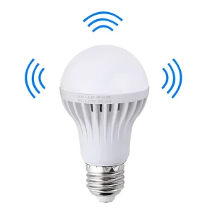 7W E27 Sound and Light Sensor LED Bulb Motion Radar Sensor