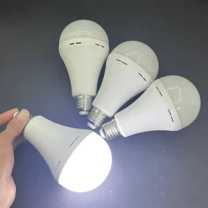 9 Watt Emergency Bulb Rechargeable Light E26 B22 E27 Battery Bombillos Recargables LED
