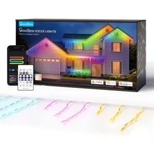 9.5m Smart RGBIC LED Christmas Icicle String Light