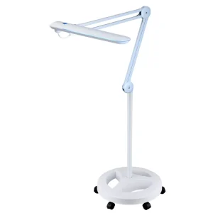 9502LED Beauty Salons Lights Dimmable Working Lamp Stable Wheel Floor Standing Portable Eyelash Lamp LED Floor Task Lamp