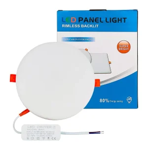 9W 12W 18W 24W 32W 36W 48W Iron Ceiling Round LED Panel Light Manufacturer