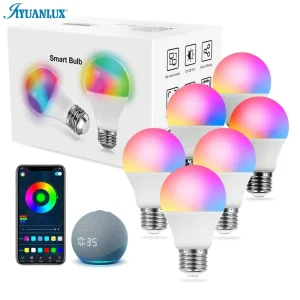 9W Dimmable WiFi LED Smart Bulb