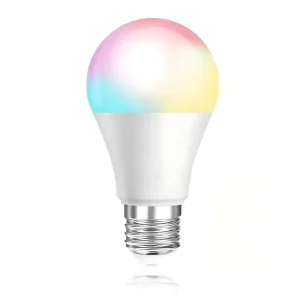 9W HomeKit WiFi Smart Color-Changing Light Bulb 16M Colors Tunable White 2700K-6500K with Alexa and Google Home App Control