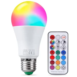 9W LED Smart Light Bulb with Alexa and Google Home Control E27 and B22 Bases