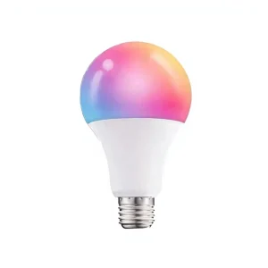 9W RGB LED Bulb Smart App Control E27 Plastic Reflector AC Powered Dimmable for Bedroom