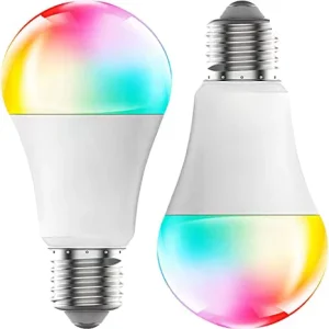 9W RGB WiFi-Controlled Smart LED Light Bulb