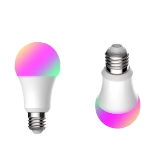 9W WiFi Smart Light Bulb E27 LED RGB Dimmable RGB White Warm White