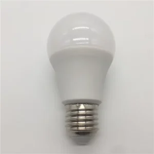 A Shape A60 LED Bulb 5W 7W 9W 12W 15W 18W Plastic and Aluminum SMD2835 2700-6500K CRI 80 Residential Use