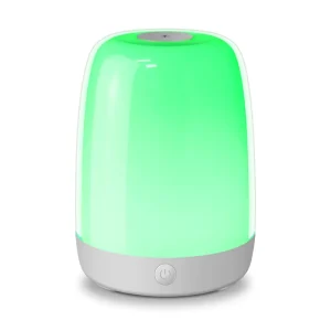 A100 White Rechargeable Night Light 16 Colors RGB Touch Control Baby Room Nursery Bedside Lamp
