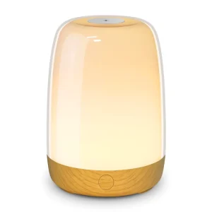 A100 White Rechargeable Night Light with 16-Color RGB Touch Control