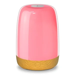 A100 White Rechargeable Night Light with 16-Color RGB Touch Control