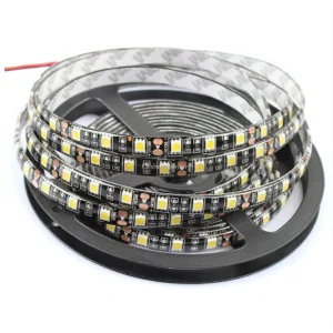 A2 Blue LED Strip 5050 Black PCB DC12V Flexible LED Light 60 LED m 5m lot Emitting Color(Blue) RGB 5050 LED Strip