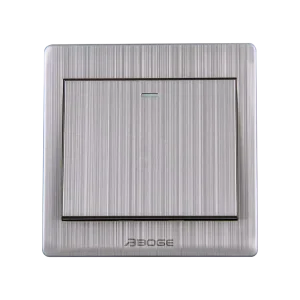 A8 Series 1-Gang 2-Way Wall Light Switch AC250V 16A PC Material for Residential Lighting Control