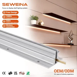 AA Horizontally Inserted Conductive Pillar LED Light for Kitchen Decorative Display Cabinets