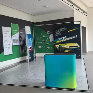 ABS/Aluminum Interlocking Raised Flooring Tiles for Auto Shows and Trade Shows