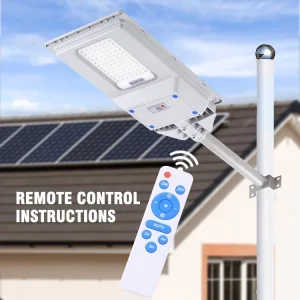 ABS IP65 Waterproof 200W Induction LED Solar Street Light
