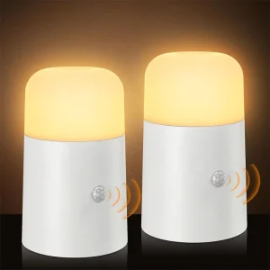 ABS LED Night Light with AAA Battery for Bedroom