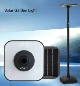 ABS Waterproof LED Solar Garden Light for Pathway Driveway Lawn Landscape Lighting PIR Sensor Battery Power Supply