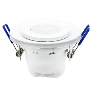 AC 110V/220V 360-Degree Ceiling-Mounted 24G Human Presence Occupancy Sensor