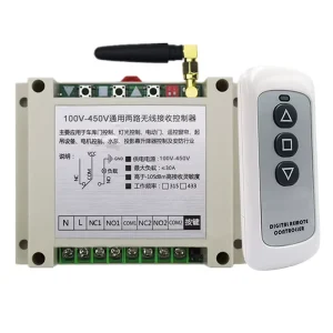 AC 85V 110V 220V 250V 2 Channel Motor Forwards and Reverse Remote Switch Motor Remote Control Switch AG C203A