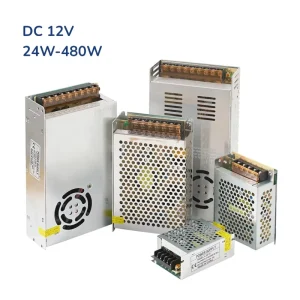 AC-DC LED Driver 24W 36W 60W 120W 180W 240W 360W 480W 10A 220V Switching Power Supply 12V
