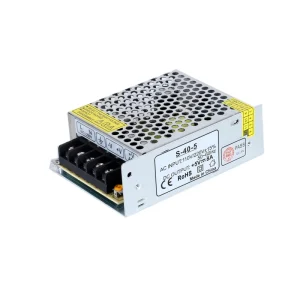 AC-DC Switching Power Supply 5V 40W 8A IP20 Indoor Industrial LED Transformer Driver for 3D Printers