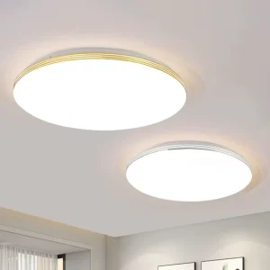 AC Metal Round Adjustable LED Panel Light Surface Mounted Ceiling Fixture IP33 for Home Office