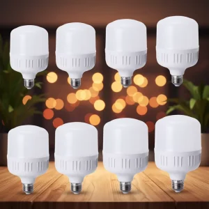 AC Plastic SMD LED Bulb 5W 10W 15W 20W 30W 40W 50W 60W E27 B22 for Garden Use