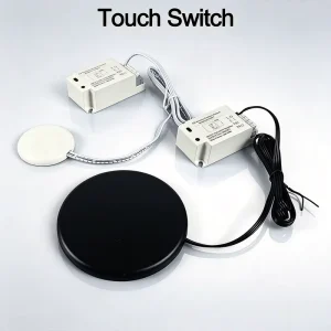 AC110 240V Invisible Touch Sensor Non dimmable Through Panel Accept Custom Sample for Hidden Wardrobe LED Light Bulk Supply