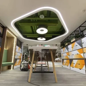 AC110V 220V LED Circular Recessed Ceiling Light with Low UGR Spot Reflector and Linear Louver