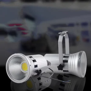 AC220-260V 120W Aluminum Exhibition Hall Light with 3-Color Adjustable Lighting