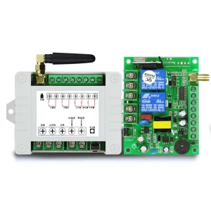 AC220V 2-Channel Wide-Voltage RF Wireless Automotive Relay Remote Controller Switch 100-240V Motor Receiver