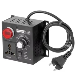 AC220V 4000W Speed Temperature Light Voltage Regulator Adjustable Dimmer Voltage Regulator