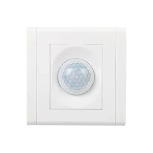 AC220V 86mm Wall-Mount Infrared Sensor LED Light Switch Adjustable Time Delay PIR Human Body Motion Sensor
