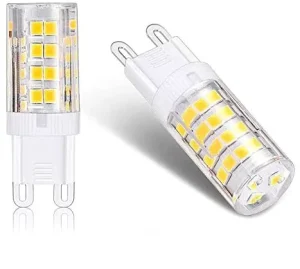 AC85-265V 5W G9 Ceramic LED Bulb Non-Dimmable Daylight White 6000K