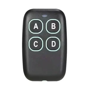 AK-K230507 315/433MHz 4 Button Universal RF Copy and Clone Remote Control for Garage Door and Electric Gate