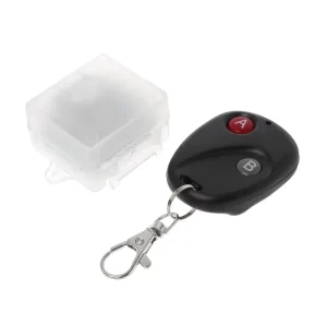 AK-RK01SY 433MHz DC12V 1CH Learning-Code Wireless Automatic Gate and Light Control Switch, 10-30m Range