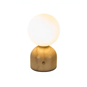ART DECO Marble Glass High-end Table Lamp Desk Light AC Powered Dimmable for Bedroom Living Room Study Lighting