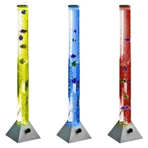 Acrylic Bubble Water Led Lamps Floor Lamp Column in Bedroom