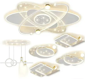 Acrylic LED Pendant Chandelier for Hotel and Restaurant Indoor Lighting