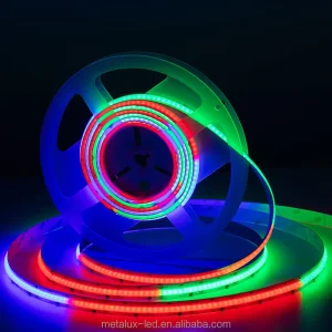 Addressable COB LED Strip 720 LEDs RGB SPI TV Backlight for Home Theater Screen Sync and Ambient Lighting