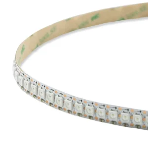 Addressable RGB LED Strip Light Garden 5VDC Warm White Remote Control 12mm PCB 5050 SMD Diodes Colorful Landscape RoHS Certified