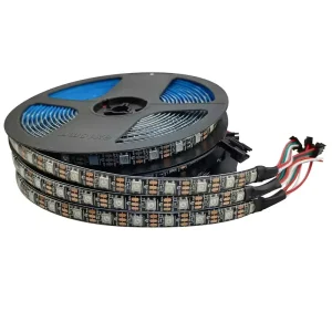 Addressable RGB SK6812 LED Strip Light DC5V RGBIC 30/60/144 LEDs WS2812B